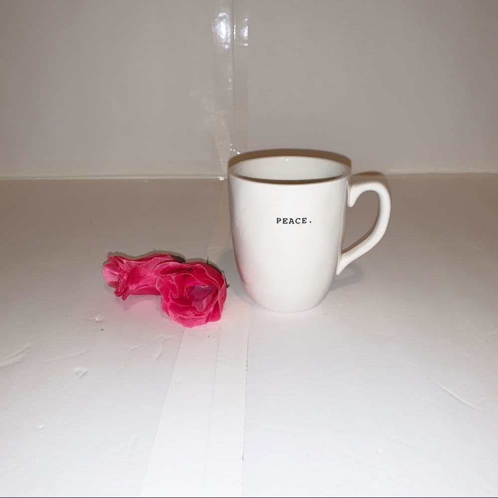NWT Rae Dunn “PEACE” Mug